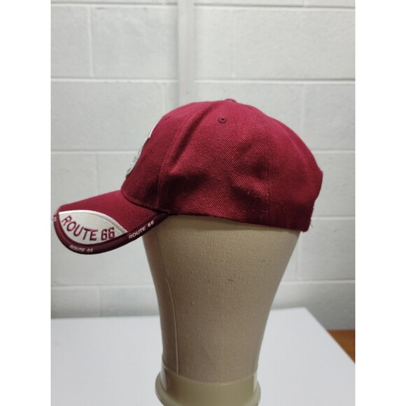 Route 66 Hat Route 66 Hat Tan Brown Adjustable Adult Size Hat Brown Cap - Picture 2 of 7